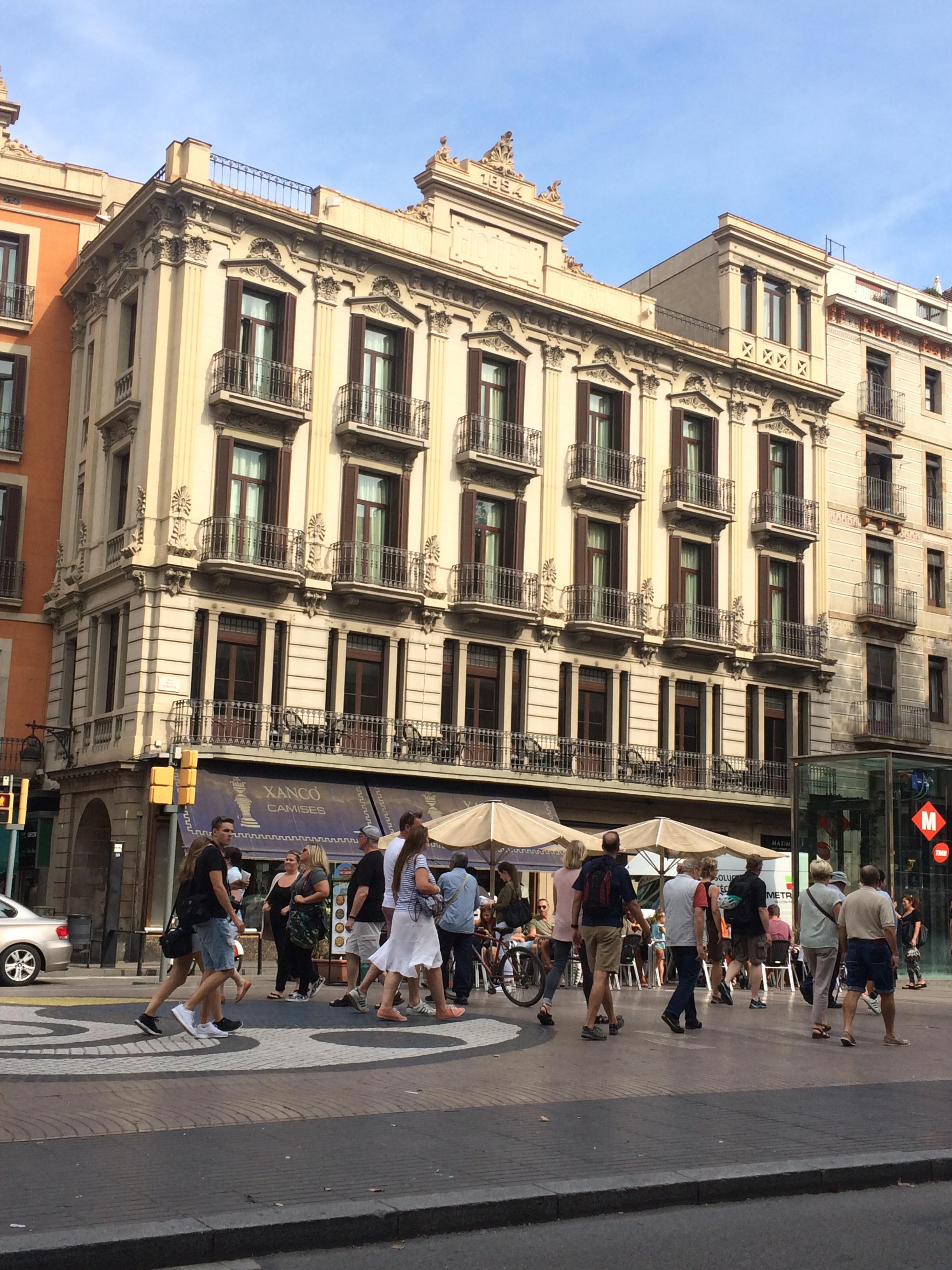 Hotel Ramblas Internacional Barcelona Exteriér fotografie